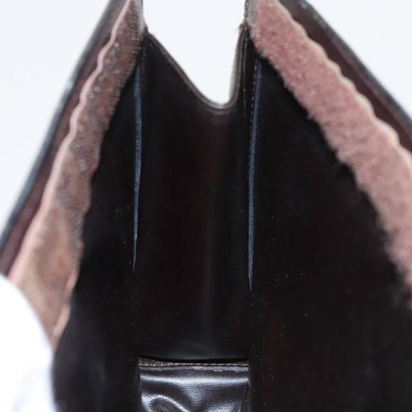 CELINE C Sulky Clutch Bag Canvas Brown Auth ar13006 - Picture 15 of 15